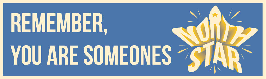 Inspirational Bumper Sticker - North Star